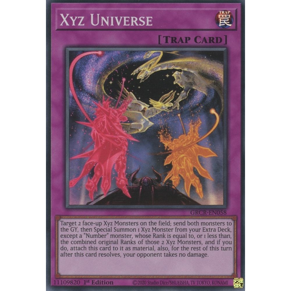 Image for Xyz Universe (GRCR-EN058) (GRCR) - YuGiOh