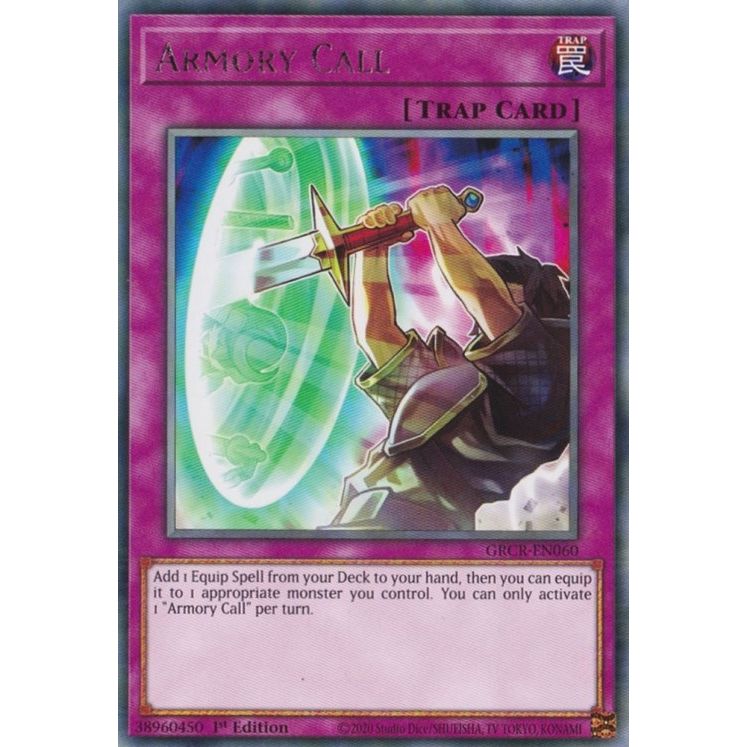 Image for Armory Call (GRCR-EN060) (GRCR) - YuGiOh
