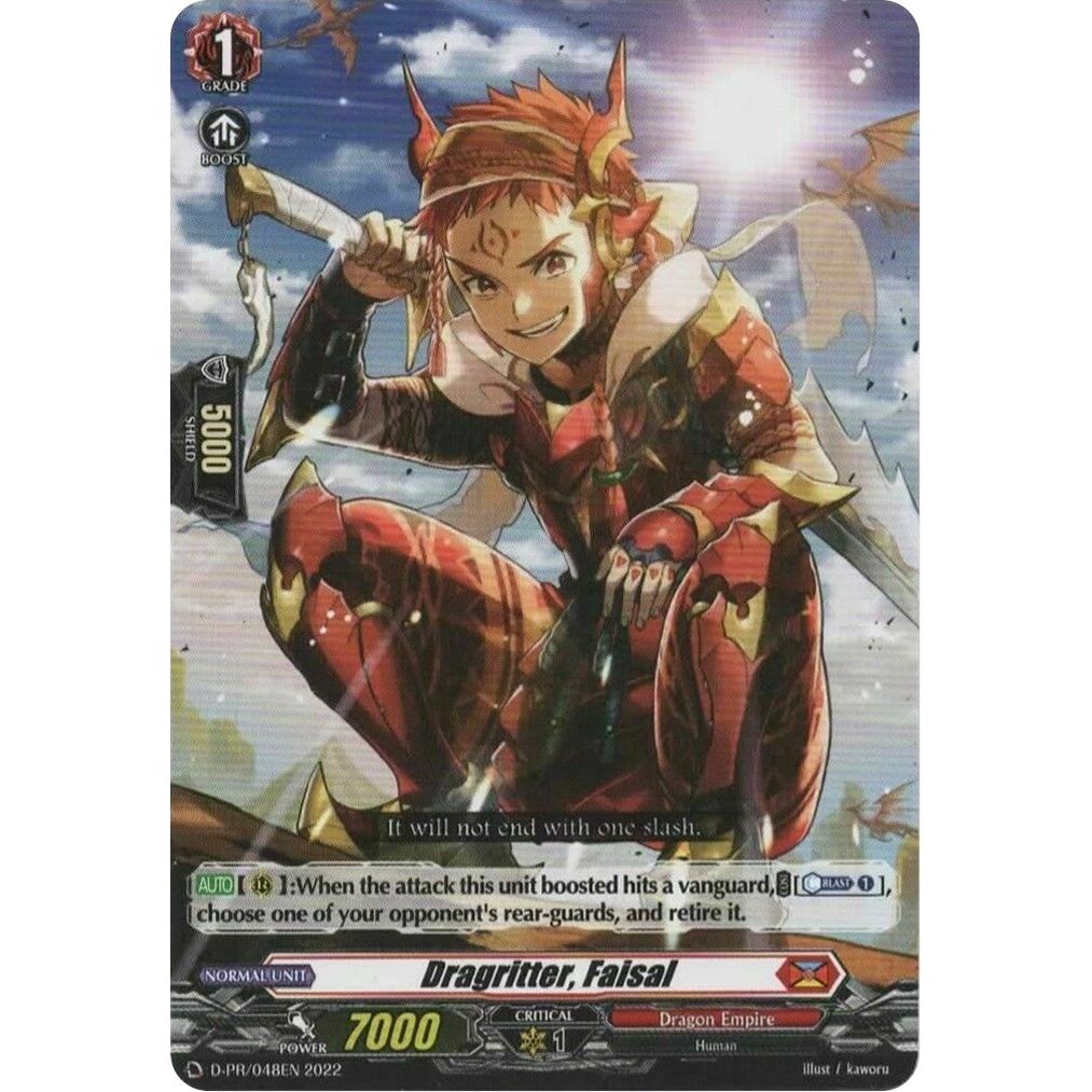Image for Dragritter, Faisal (D-PR/048EN) (D-PR) - Cardfight Vanguard