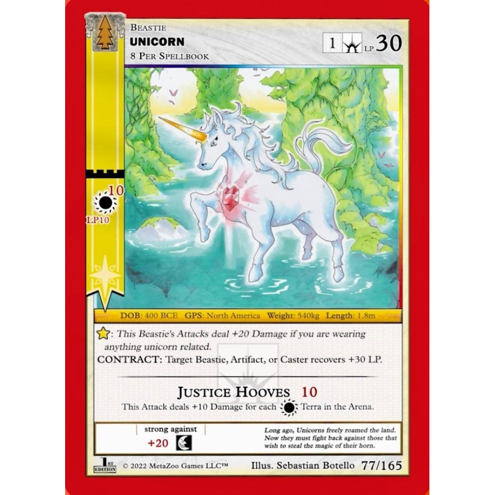Image for Unicorn (77/165) (WILFE) - MetaZoo