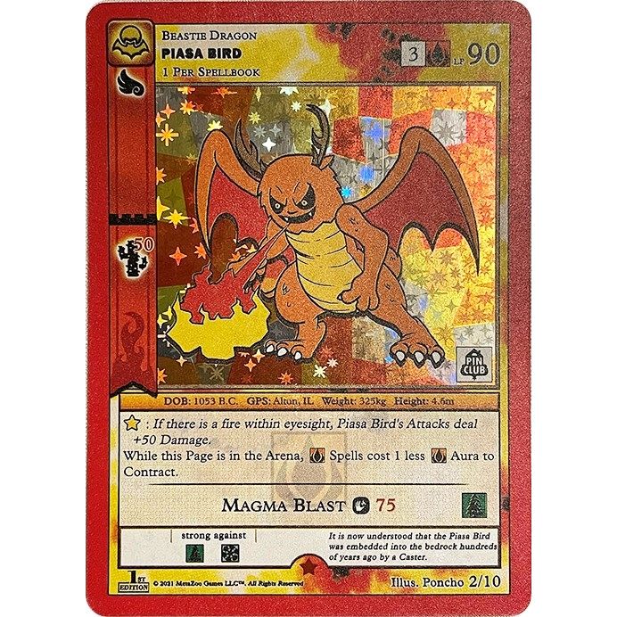 Image for Piasa Bird (Pin Club Cryptid Nation Mystery Collection) (2/10) (MISC) - MetaZoo