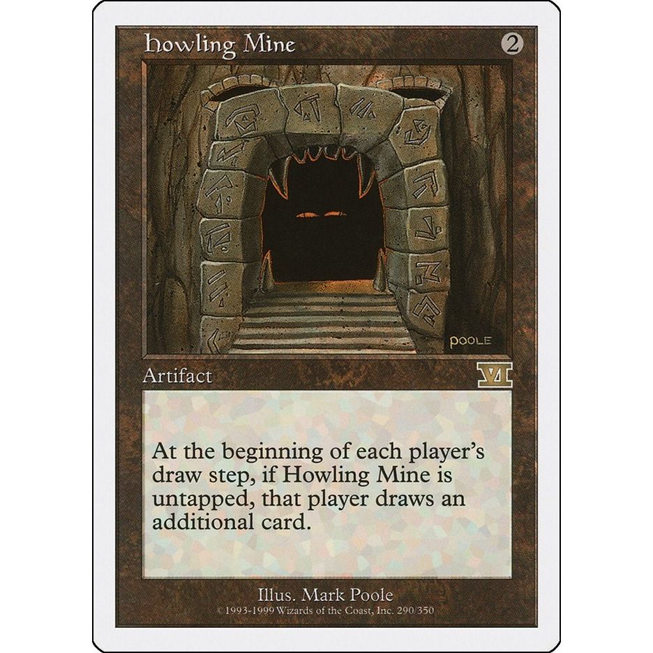 Image for Howling Mine (290) (6ED) - Magic: The Gathering
