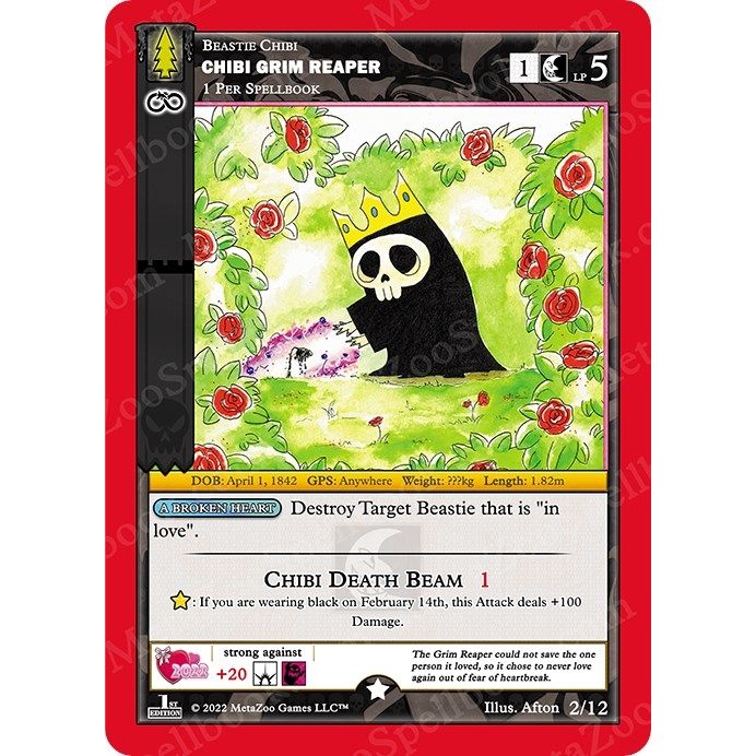Image for Chibi Grim Reaper (2/12) (VD22) - MetaZoo