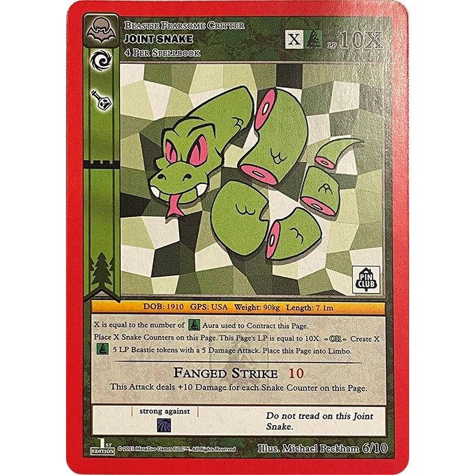 Image for Joint Snake (Pin Club Cryptid Nation Mystery Collection) (6/10) (MISC) - MetaZoo