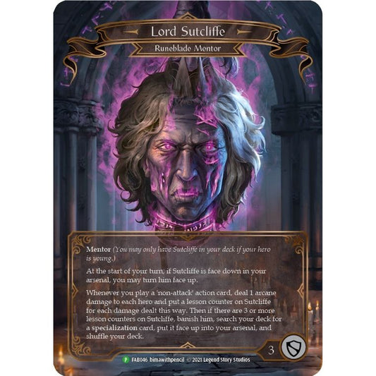 Image for Lord Sutcliffe - FAB046 (FAB046) (PR) - Flesh and Blood TCG