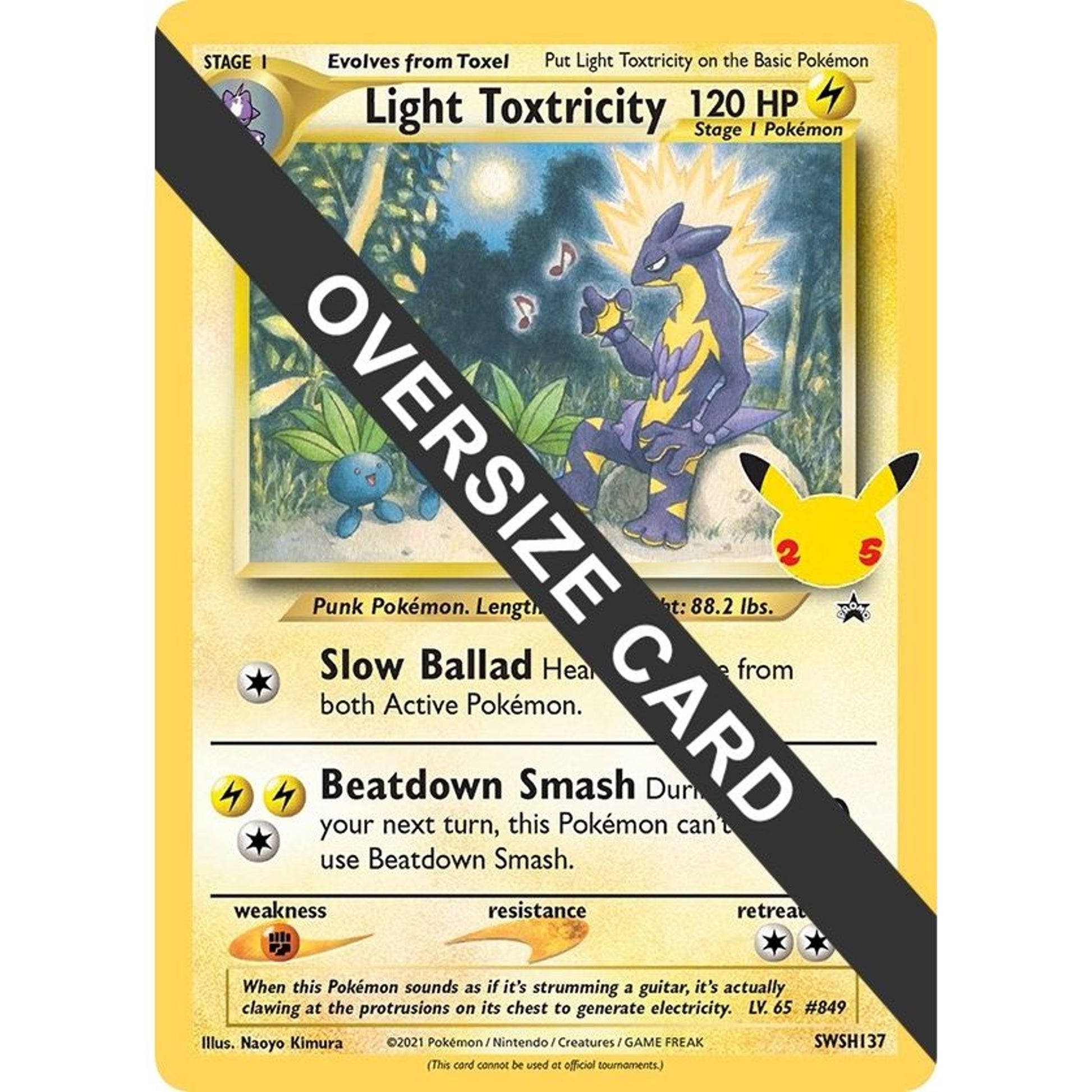 Image for Light Toxtricity - SWSH137 (SWSH137) (PR) - Pokemon