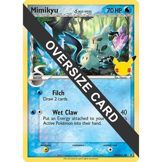 Image for Mimikyu (Delta Species) - SWSH136 (SWSH136) (PR) - Pokemon