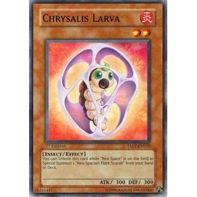 Image for Chrysalis Larva (TAEV-EN010) (TAEV) - YuGiOh