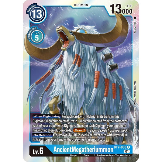 Image for AncientMegatheriummon (BT7-030 R) (BT07) - Digimon Card Game