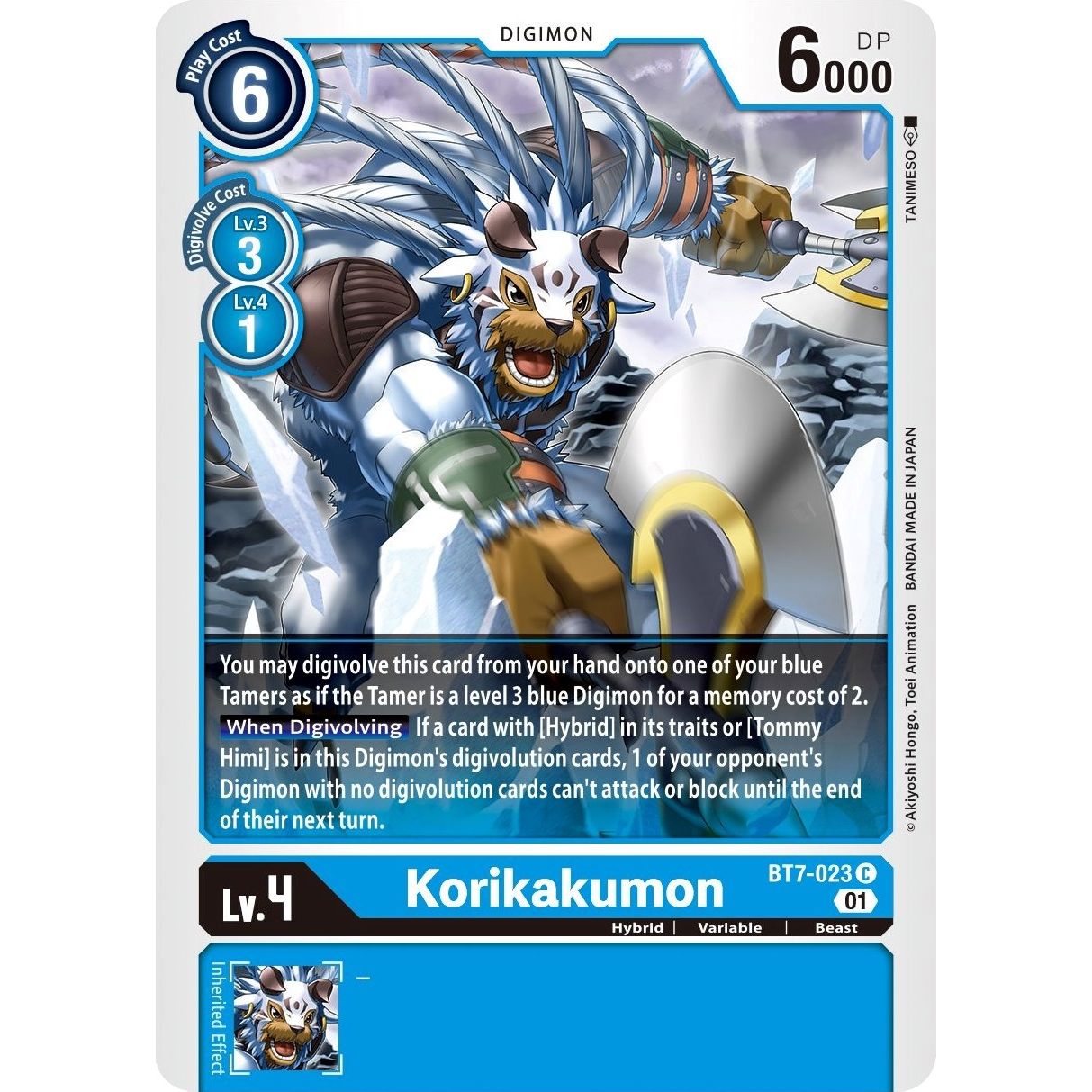 Image for Korikakumon (BT7-023 C) (BT07) - Digimon Card Game