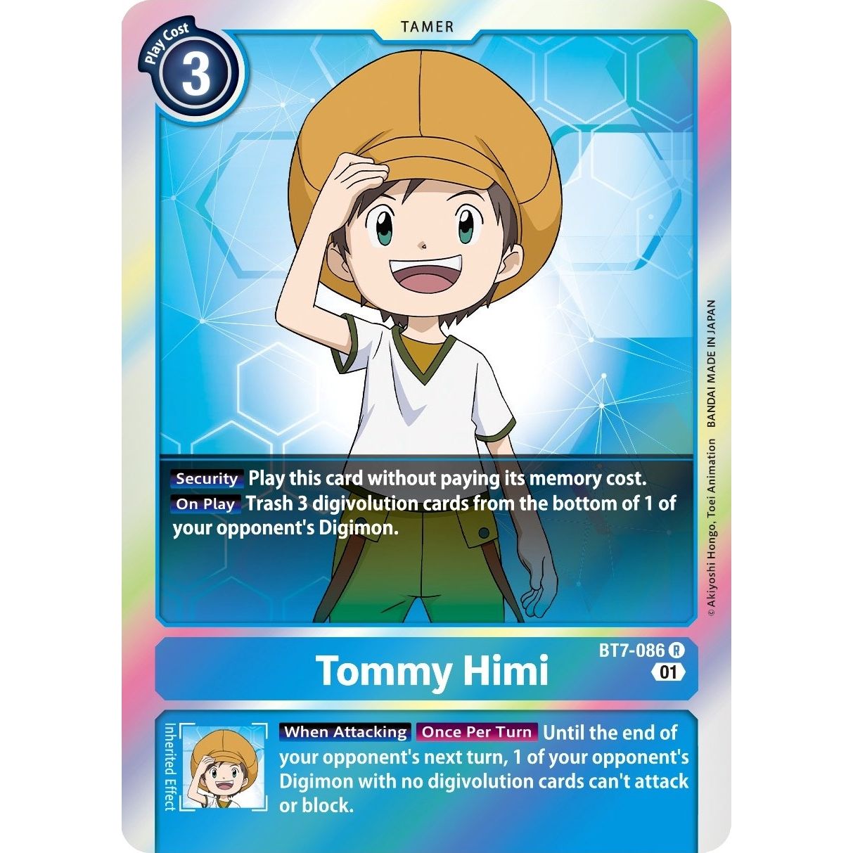 Image for Tommy Himi (BT7-086 R) (BT07) - Digimon Card Game