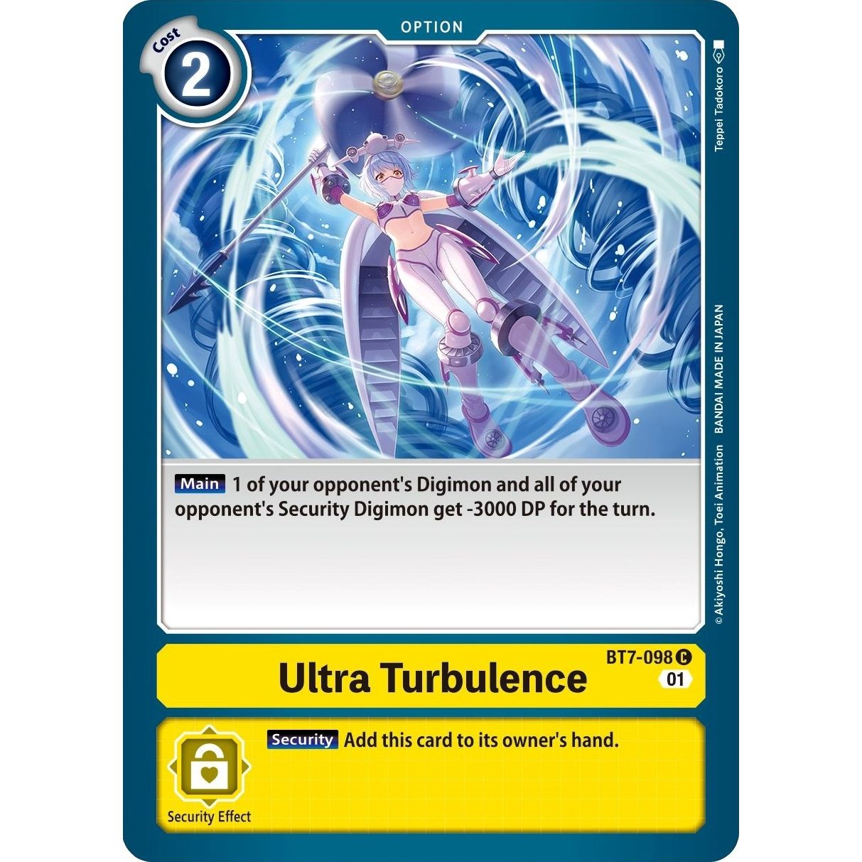 Image for Ultra Turbulence (BT7-098 C) (BT07) - Digimon Card Game