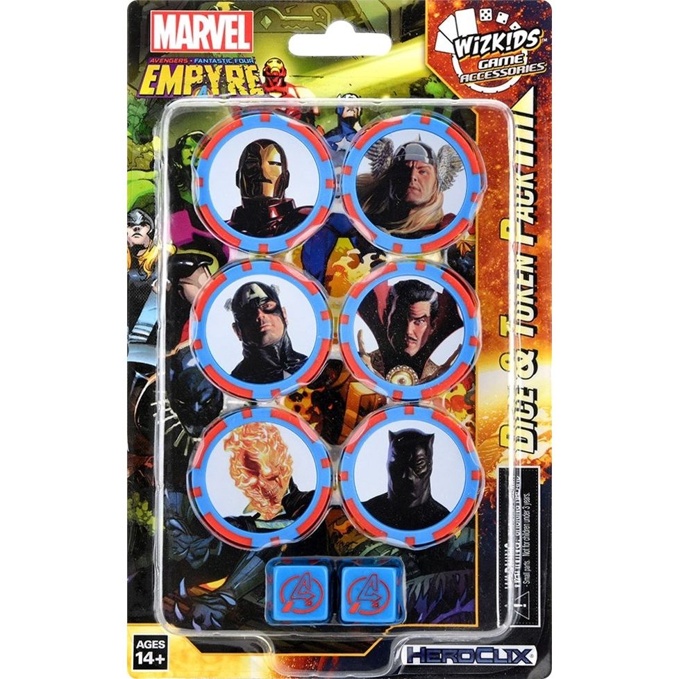 Image for Avengers Fantastic Four Empyre Dice & Token Pack - Heroclix