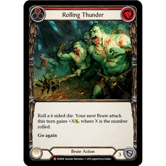 Image for Rolling Thunder (EVR004) (EVR) - Flesh and Blood TCG