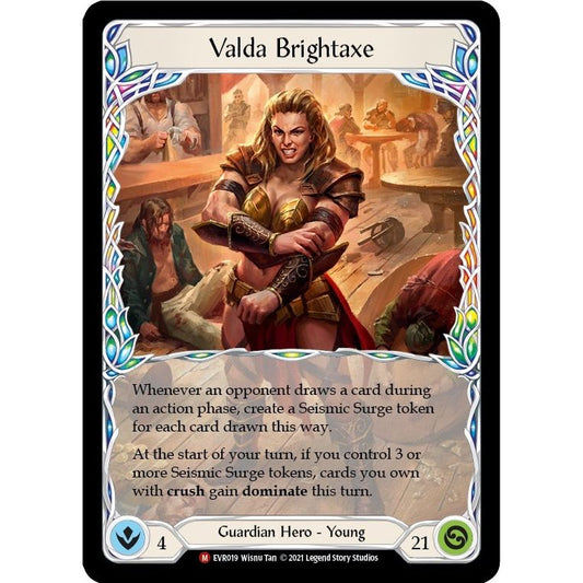 Image for Valda Brightaxe (EVR019) (EVR) - Flesh and Blood TCG