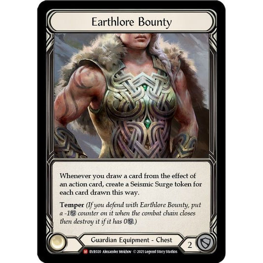 Image for Earthlore Bounty (EVR020) (EVR) - Flesh and Blood TCG