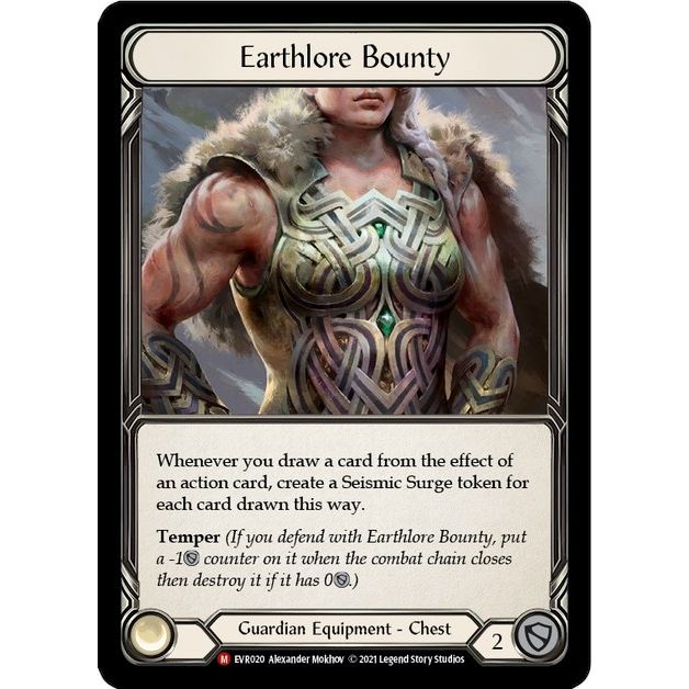 Image for Earthlore Bounty (EVR020) (EVR) - Flesh and Blood TCG