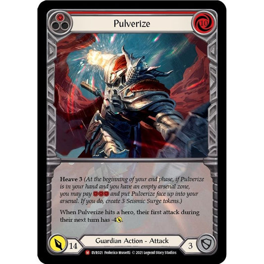 Image for Pulverize (Extended Art) (EVR021) (EVR) - Flesh and Blood TCG