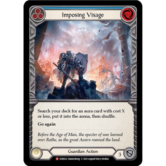 Image for Imposing Visage (EVR022) (EVR) - Flesh and Blood TCG