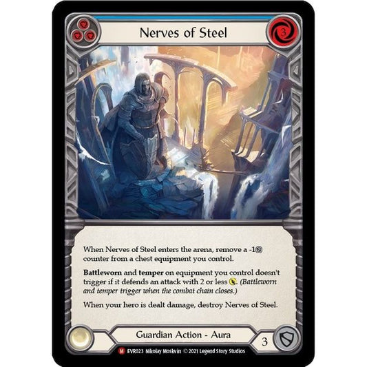 Image for Nerves of Steel (EVR023) (EVR) - Flesh and Blood TCG