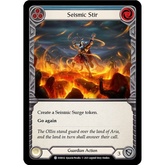 Image for Seismic Stir (Blue) (EVR032) (EVR) - Flesh and Blood TCG