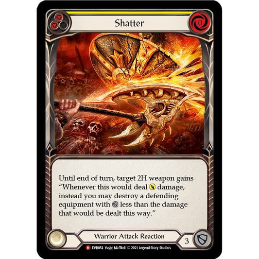Image for Shatter (EVR054) (EVR) - Flesh and Blood TCG