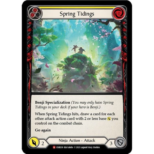Image for Spring Tidings (EVR039) (EVR) - Flesh and Blood TCG