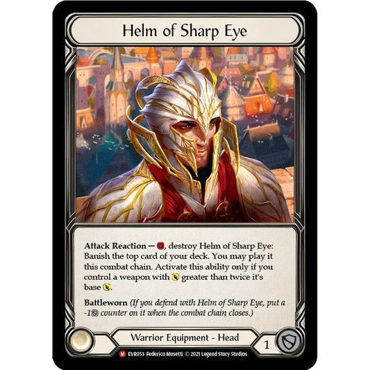 Image for Helm of Sharp Eye (EVR053) (EVR) - Flesh and Blood TCG