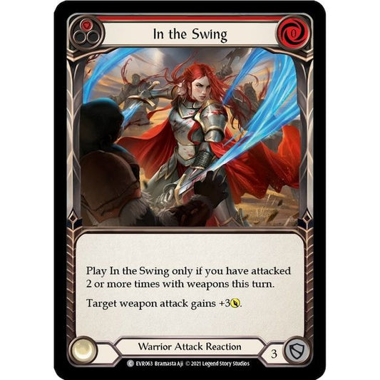 Image for In the Swing (Red) (EVR063) (EVR) - Flesh and Blood TCG