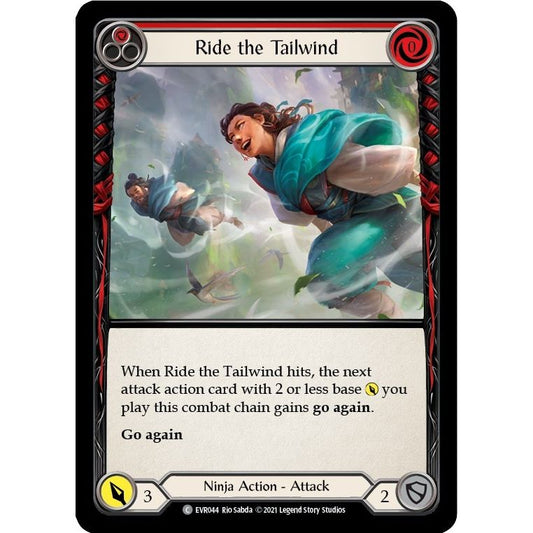 Image for Ride the Tailwind (Red) (EVR044) (EVR) - Flesh and Blood TCG
