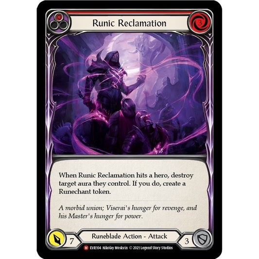 Image for Runic Reclamation (EVR104) (EVR) - Flesh and Blood TCG