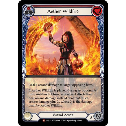 Image for Aether Wildfire (Extended Art) (EVR123) (EVR) - Flesh and Blood TCG