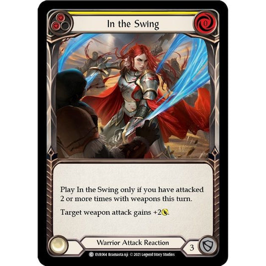 Image for In the Swing (Yellow) (EVR064) (EVR) - Flesh and Blood TCG