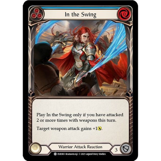 Image for In the Swing (Blue) (EVR065) (EVR) - Flesh and Blood TCG