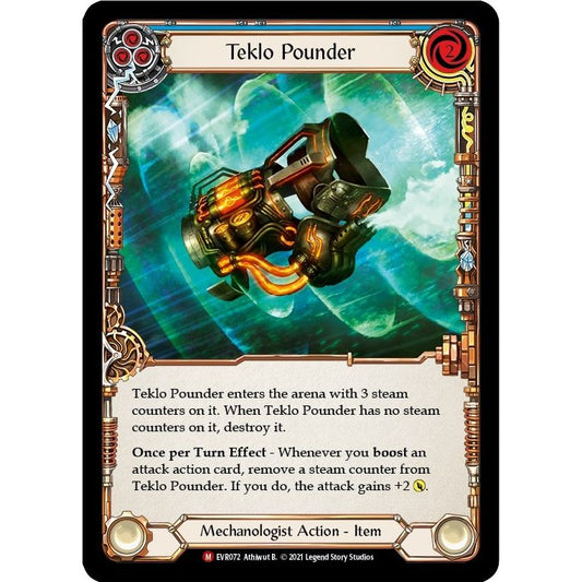 Image for Teklo Pounder (EVR072) (EVR) - Flesh and Blood TCG