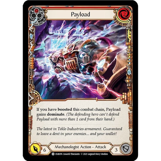 Image for Payload (Red) (EVR076) (EVR) - Flesh and Blood TCG