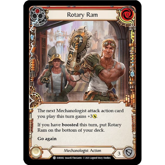Image for Rotary Ram (Red) (EVR082) (EVR) - Flesh and Blood TCG