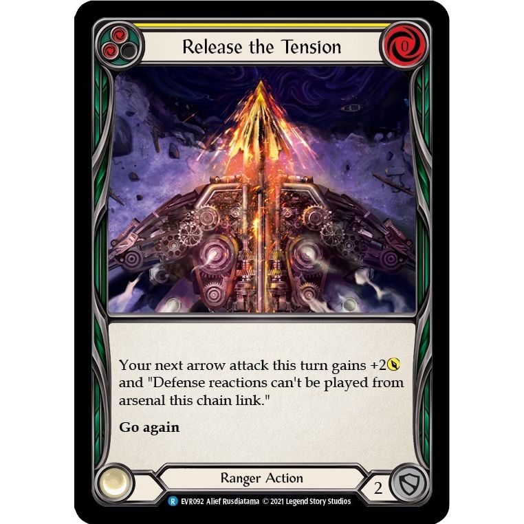 Image for Release the Tension (Yellow) (EVR092) (EVR) - Flesh and Blood TCG