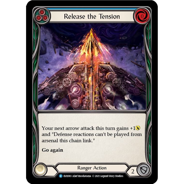 Image for Release the Tension (Blue) (EVR093) (EVR) - Flesh and Blood TCG