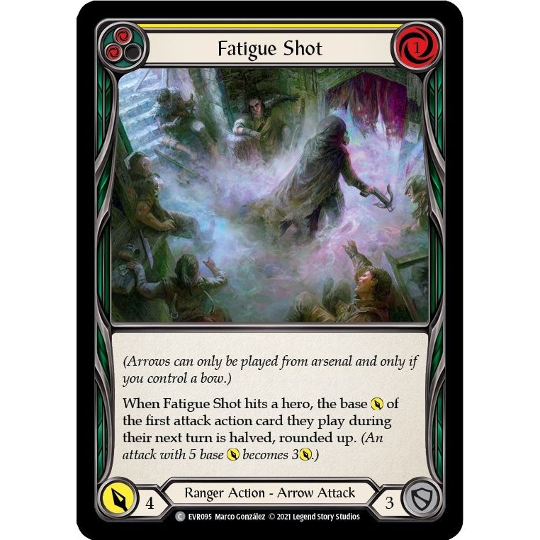 Image for Fatigue Shot (Yellow) (EVR095) (EVR) - Flesh and Blood TCG