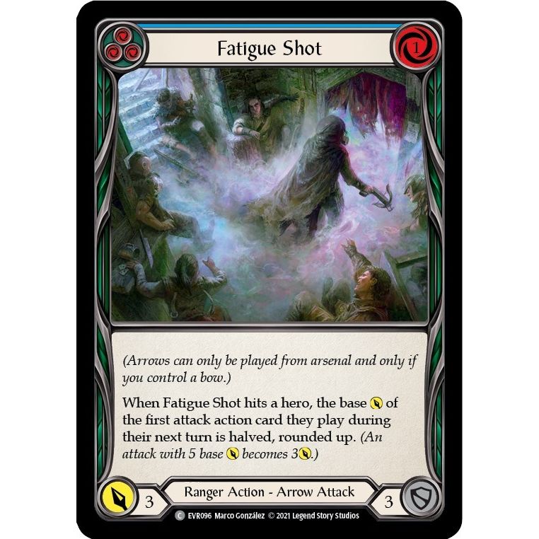 Image for Fatigue Shot (Blue) (EVR096) (EVR) - Flesh and Blood TCG