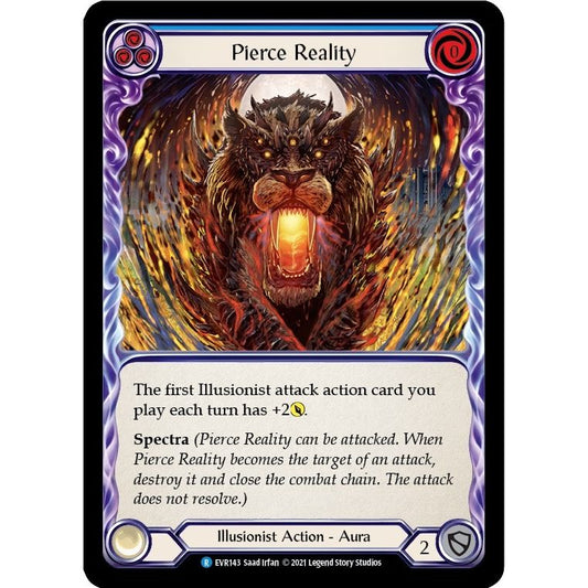 Image for Pierce Reality (EVR143) (EVR) - Flesh and Blood TCG
