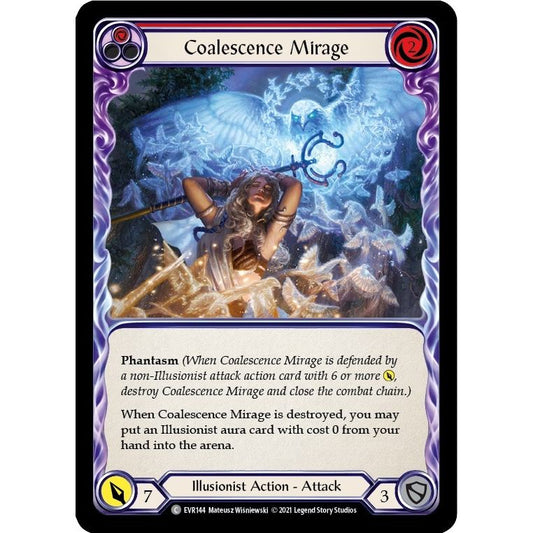 Image for Coalescence Mirage (Red) (EVR144) (EVR) - Flesh and Blood TCG