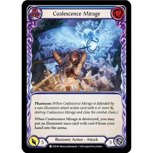 Image for Coalescence Mirage (Blue) (EVR146) (EVR) - Flesh and Blood TCG
