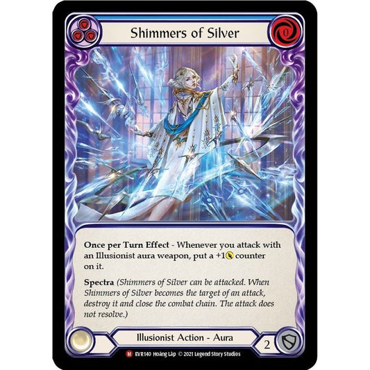 Image for Shimmers of Silver (EVR140) (EVR) - Flesh and Blood TCG