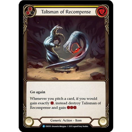 Image for Talisman of Recompense (EVR191) (EVR) - Flesh and Blood TCG
