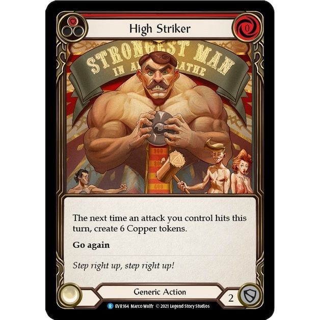 Image for High Striker (Red) (EVR164) (EVR) - Flesh and Blood TCG