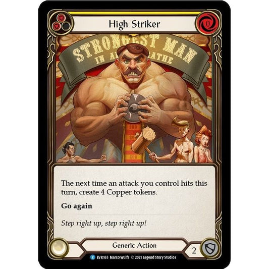 Image for High Striker (Yellow) (EVR165) (EVR) - Flesh and Blood TCG