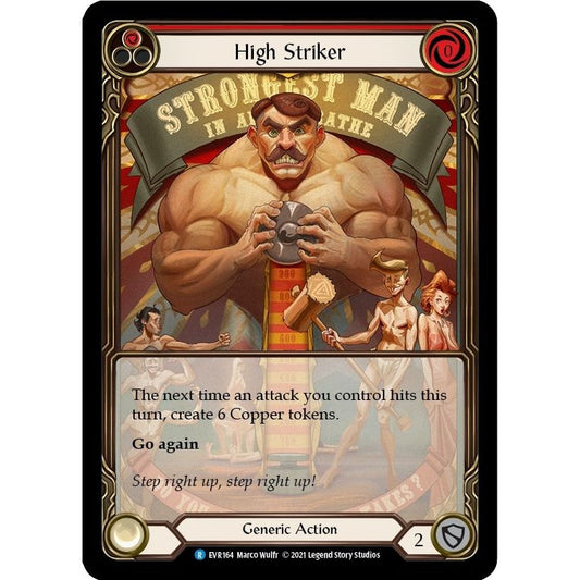 Image for High Striker (Red) (Extended Art) (EVR164) (EVR) - Flesh and Blood TCG