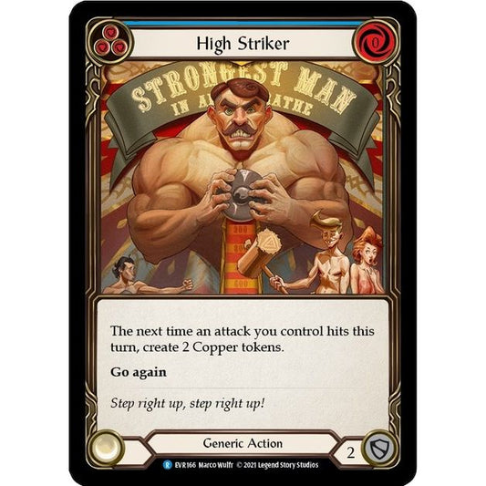 Image for High Striker (Blue) (EVR166) (EVR) - Flesh and Blood TCG